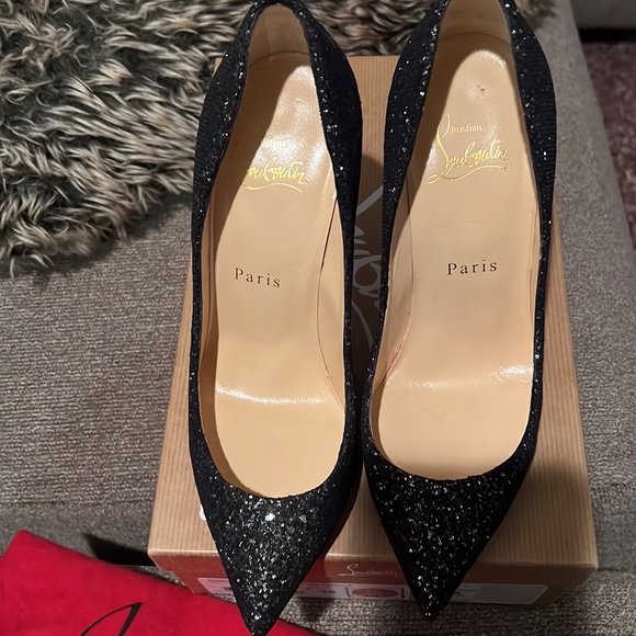 Pigalle Follies 100 Glitter Resille Christian Louboutin - Picture 7 of 9
